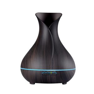 400ml 4-in-1 Aromatherapy Oil Diffuser Dark Wood