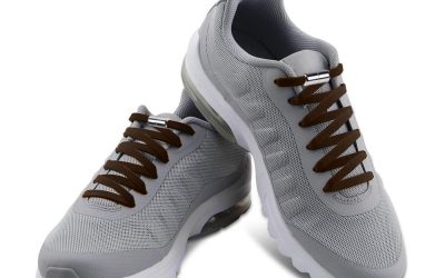 Casual Elastic Lock No-Tie Shoelaces Brown