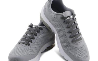 Casual Elastic Lock No-Tie Shoelaces Grey