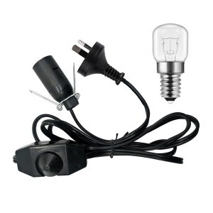 Himalayan Salt Lamp Power Cord with Dimmer Button