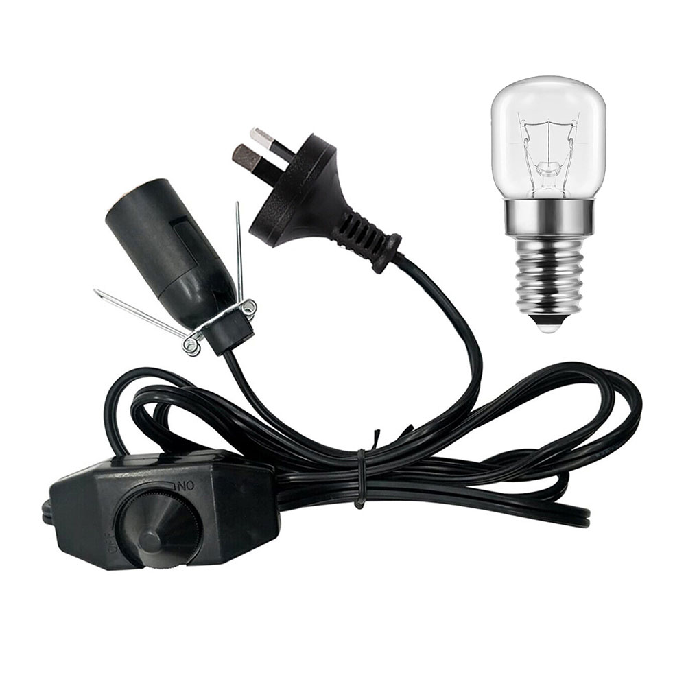 Himalayan Salt Lamp Power Cord with Dimmer Button
