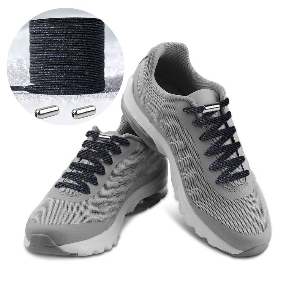 Elastic Lock No-Tie Shoelaces Glitter