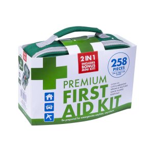 First Aid Kit 258 Pieces Premium