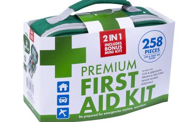 First Aid Kit 258 Pieces Premium