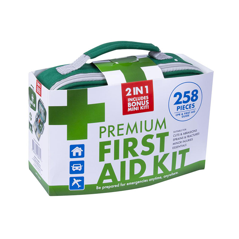 First Aid Kit 258 Pieces Premium