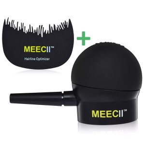 Meecii Hair Building Fibres Spray Pump + Comb
