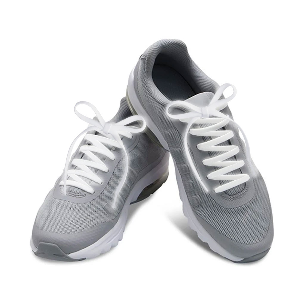 Nylon Light Up LED Shoelaces White