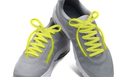 Nylon Light Up LED Shoelaces Yellow