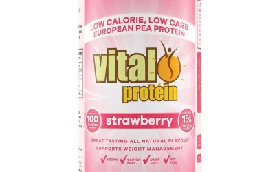 Vital Pea Protein Powder Strawberry 500g