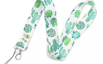 Lanyard Polyester Cruise Travel ID Cactus