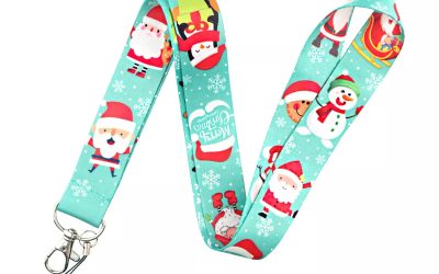 Lanyard Polyester Cruise Travel ID Christmas