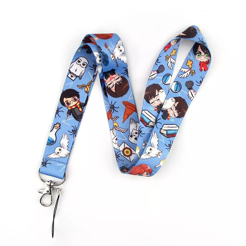 Lanyard Polyester Cruise Travel ID Harry Potter Blue