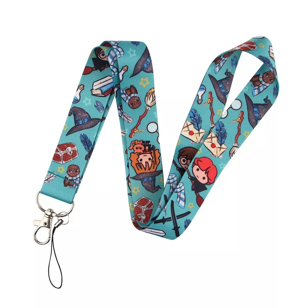 Lanyard Polyester Cruise Travel ID Harry Potter Blue v2