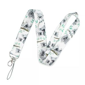 Lanyard Polyester Cruise Travel ID Koala