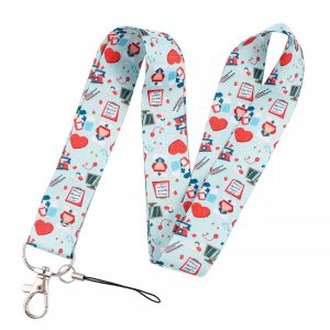 Lanyard Polyester Cruise Travel ID Nurse v3