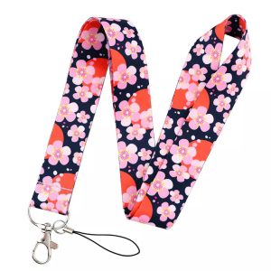 Lanyard Polyester Cruise Travel ID Sakura