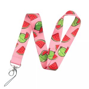 Lanyard Polyester Cruise Travel ID Watermelons