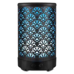 100ml 4-in-1 LED Aromatherapy Oil Diffuser Metal